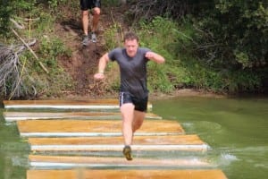 Johns Island Mud Run Floating Bridge