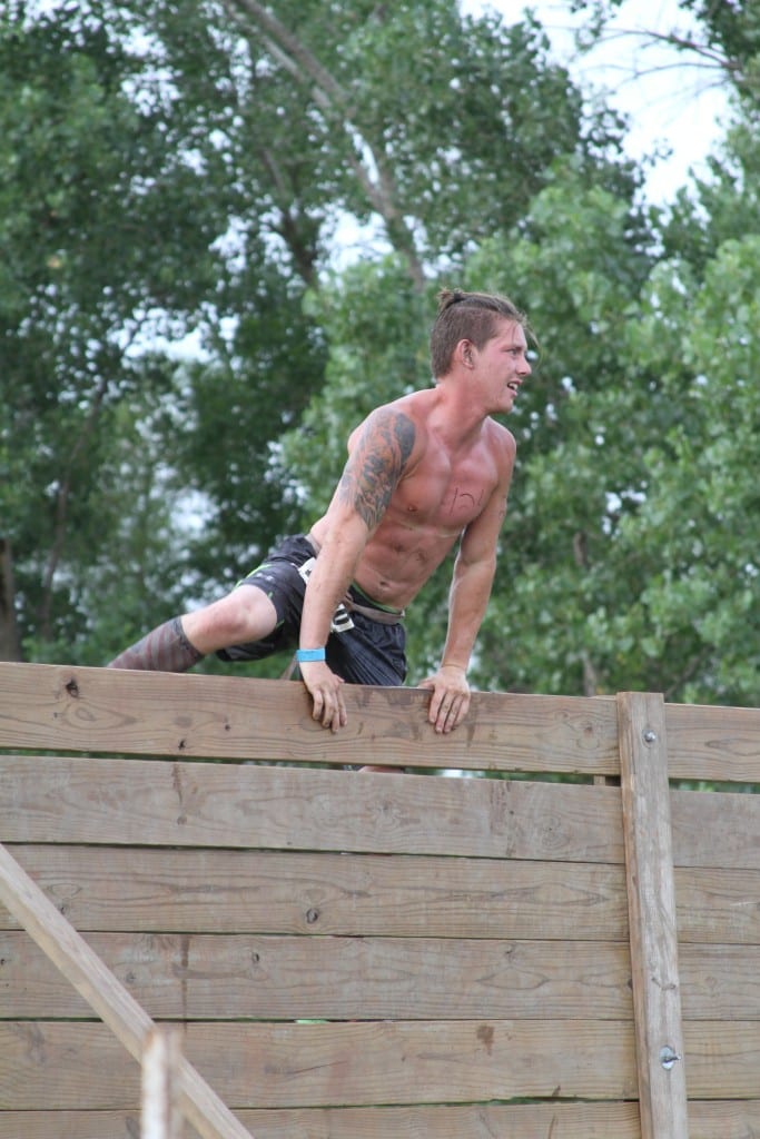Cody Peyton crossing Walls of Fury