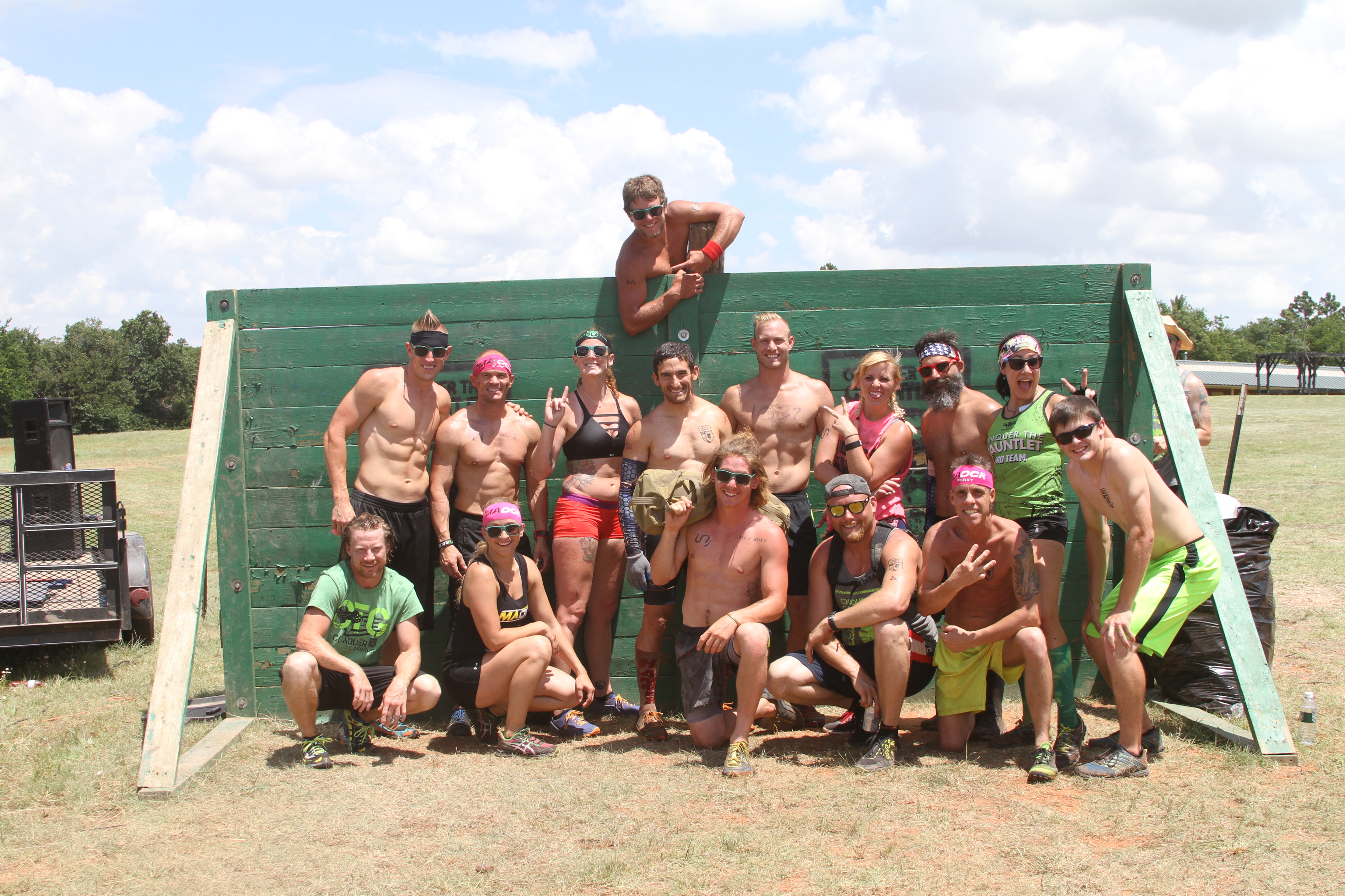 The Conquer The Gauntlet Pro Team and friends join Evan for the final 4 miles of OCR America. 