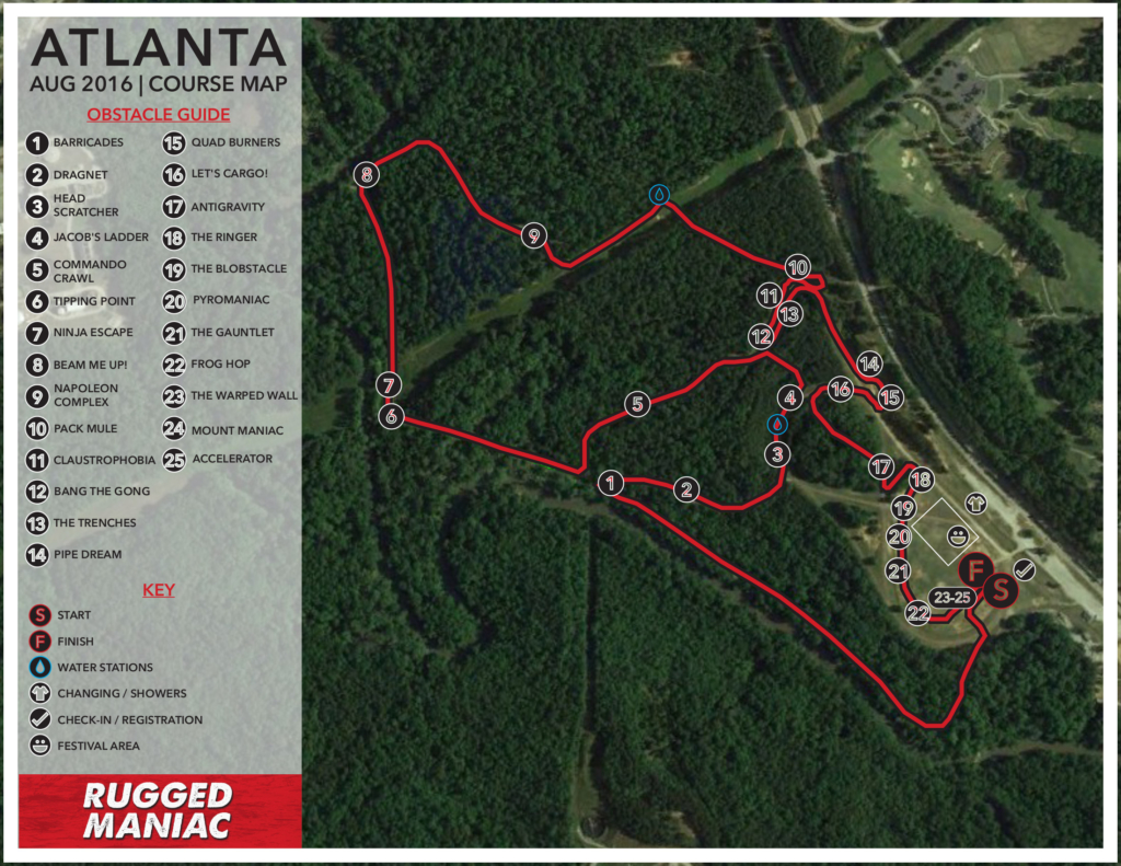 Atlanta Course Map