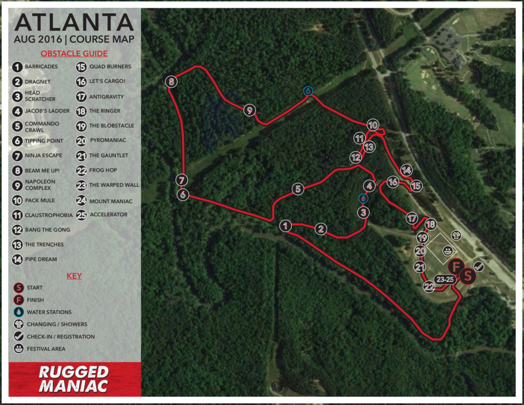 Race Recap Rugged Maniac Atlanta Mud Run Ocr Obstacle Course Ninja Warrior Guide