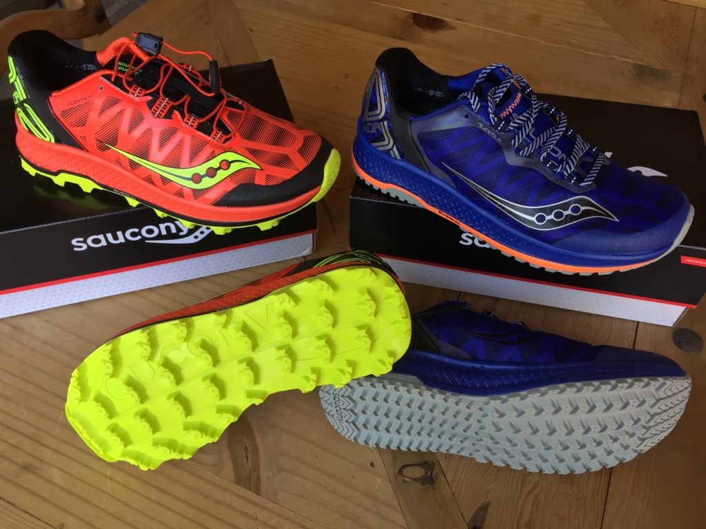 men's saucony trail running shoes