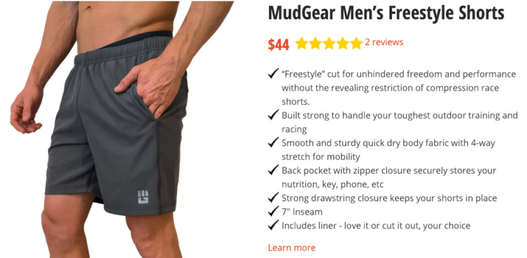 Gear Review: Mudgear Freestyle Shorts | Mud Run, OCR, Obstacle Course ...