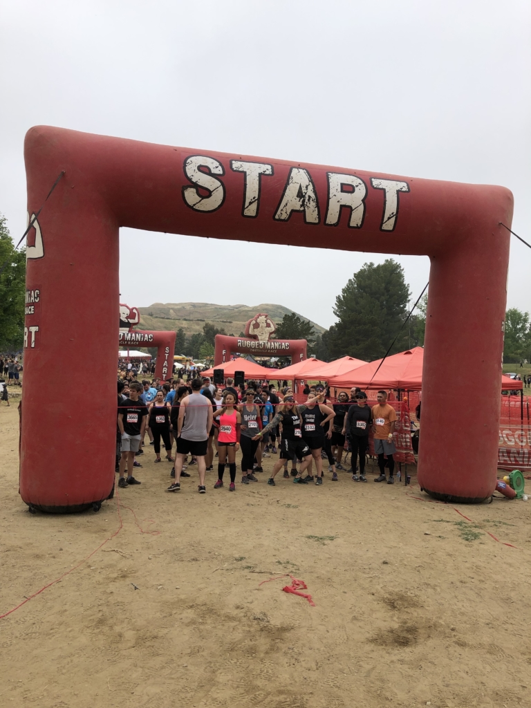 Rugged Maniac Los Angeles Castaic Lake, CA Mud Run, OCR, Obstacle